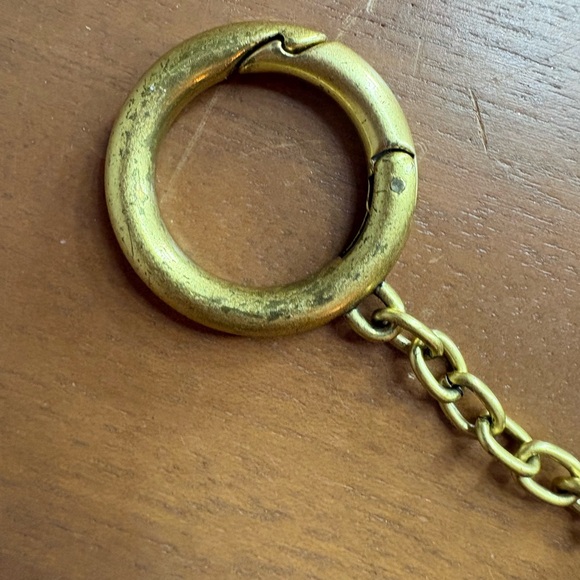 Coach Mini Skinny ID Case With Daisy Floral Print Brass/ Black Multi CS040 - Picture 5 of 8